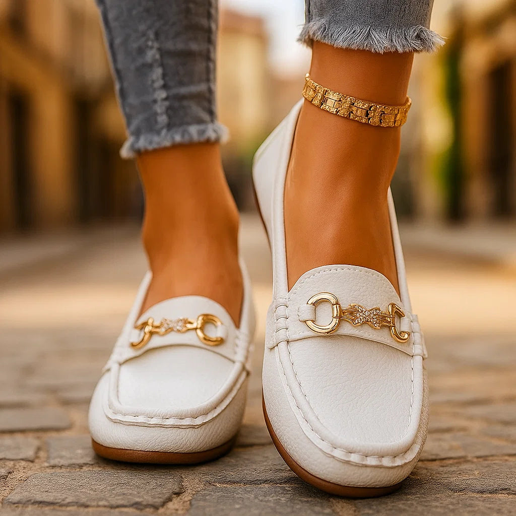 Sorella mocassins à strass