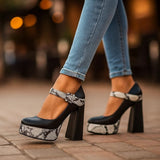 NATALIA VOSS TALONS À PLATEFORME