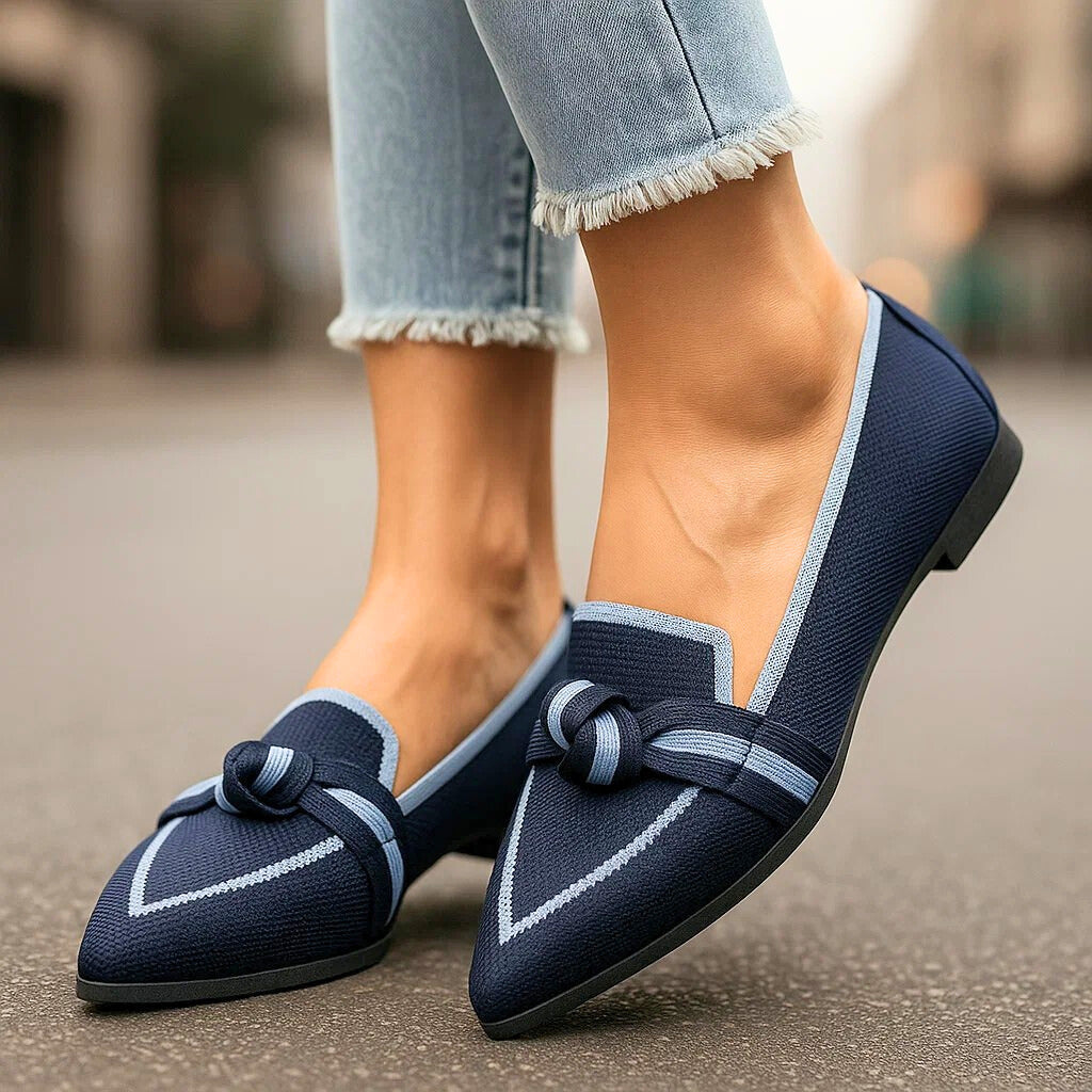 Valentina ballerines en maille