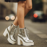 Bottes à plateforme Haley