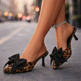 Talons à nœud léopard Sienna