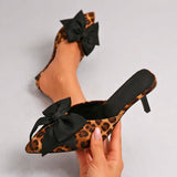Talons à nœud léopard Sienna