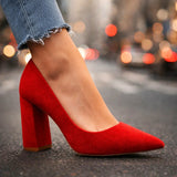 Escarpins en velours Vivienne