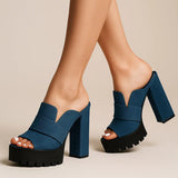 Delilah talons en denim