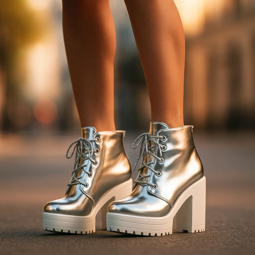 Bottes à plateforme Haley