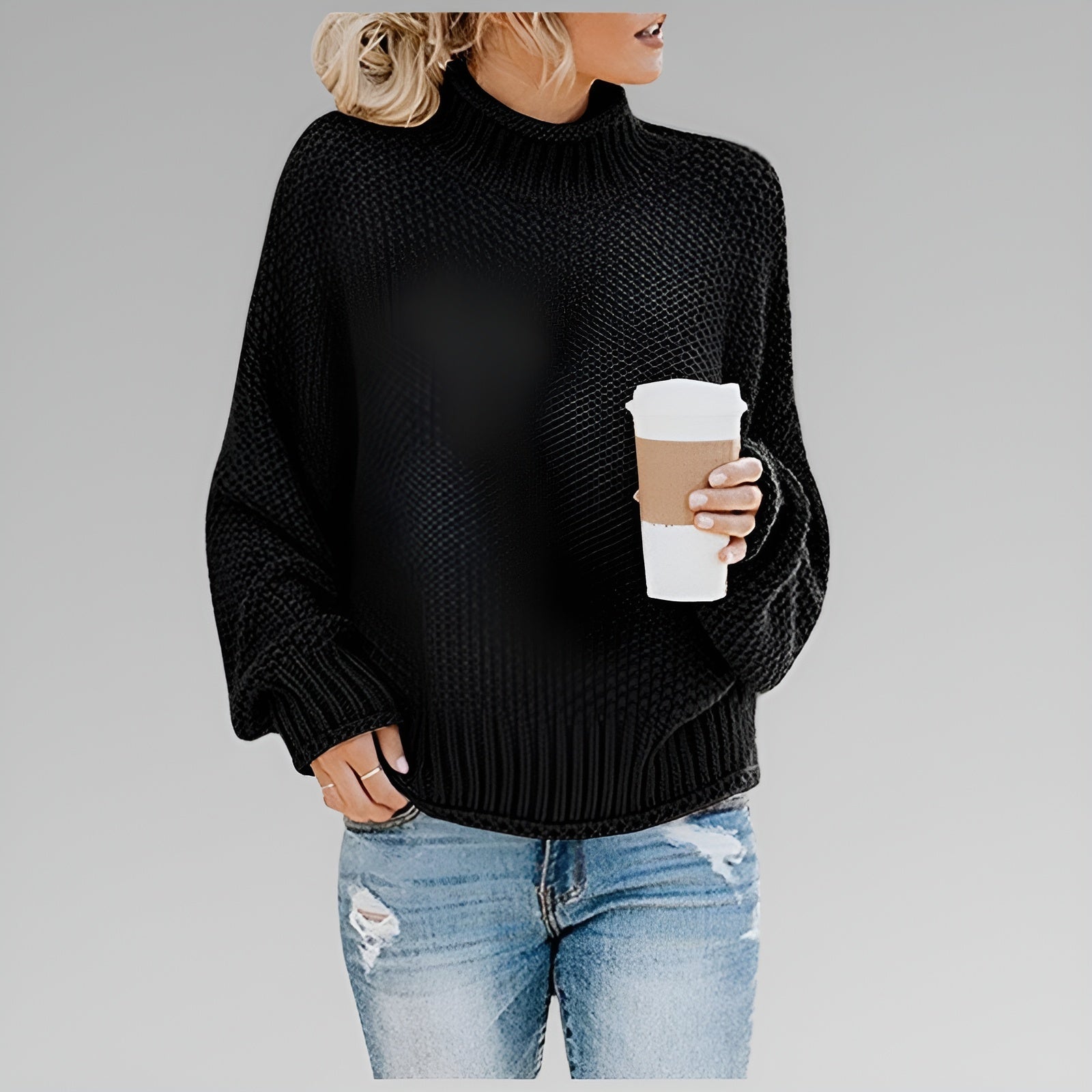 Anne | Pull Tricoté Classique et Confortable