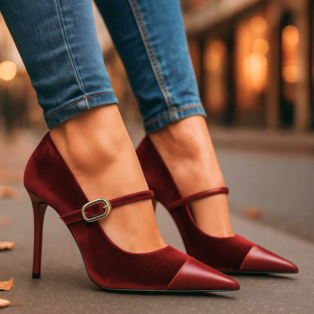 Ariette Escarpins en velours