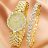 Montre et Bracelet en Or Luxe Radiance