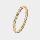 Claire – Elegant Gold Bracelet with Zircons