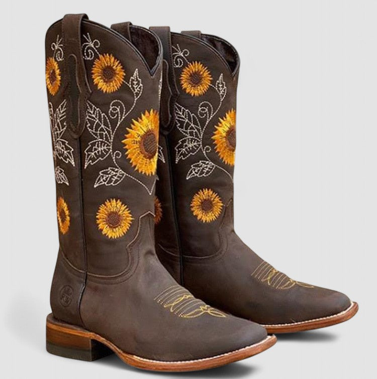 Clémence | Bottes Western Orthopédiques