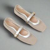 Avelina ballerines en mesh