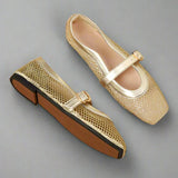 Avelina ballerines en mesh