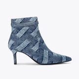 DANICA TALONS EN DENIM TISSÉ