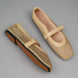 Avelina ballerines en mesh