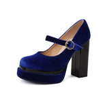 VALLORIA TALONS EN VELOURS