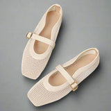 Avelina ballerines en mesh