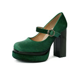 VALLORIA TALONS EN VELOURS