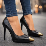 Aveline talons à pointe dorée