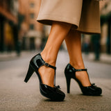 Talons Bella à nœud papillon