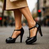 Talons Bella à nœud papillon