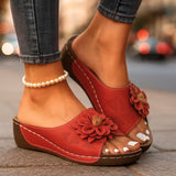 ROSALINA BLOSSOM CHAUSSURES À ENFILER EN CUIR