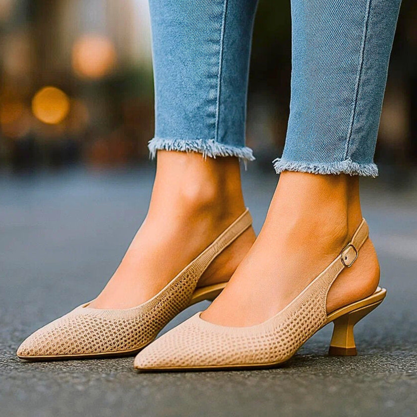 Avelina talons en mesh