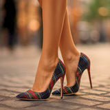 Talons à carreaux Paisley Rae