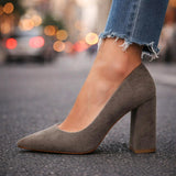 Escarpins en velours Vivienne