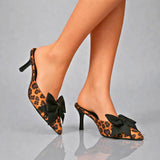 Talons à nœud léopard Sienna