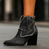 Dakota Lynn bottes en denim