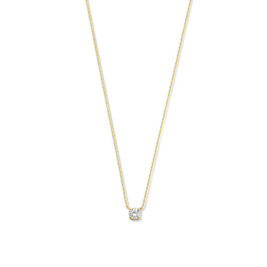 Collier Cléa Moissanit Sten