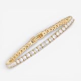 Bracelet de tennis en moissanite