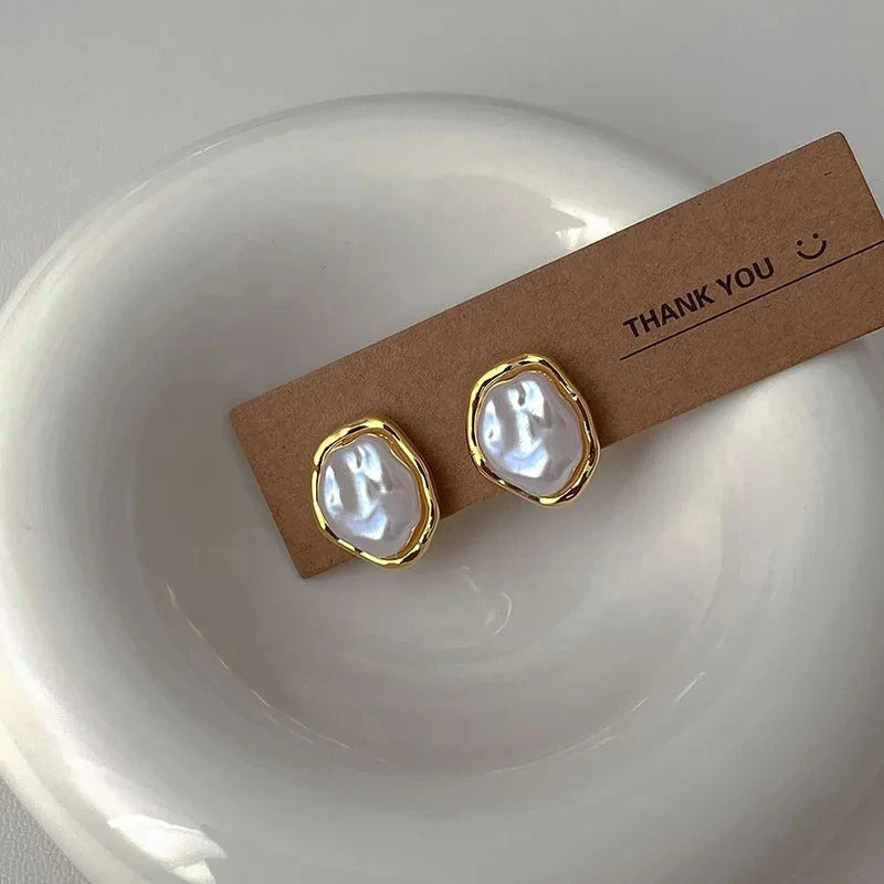 Boucles d'oreilles en perles Élégantes de Carmen