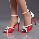 Talons Valentina à ruban