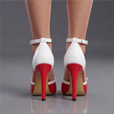 Talons Valentina à ruban